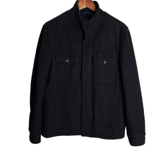 The Banana Republic Men's Wool Blend Bomber Jacket  - Size M - Picture 1 of 5